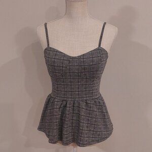 3/$15 Have Peplum Tank Top